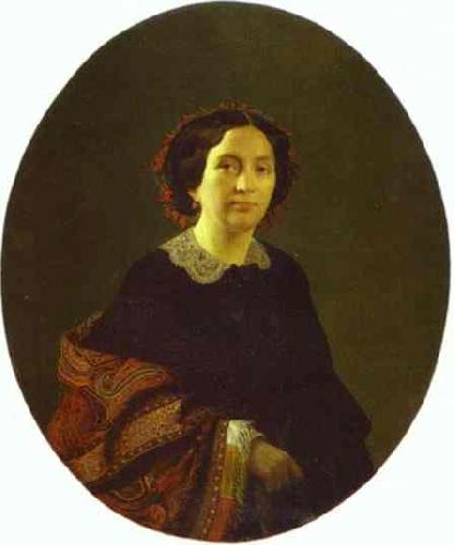Sergey Zaryanko Portrait Of Anisya Lesnikova oil painting image